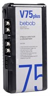 bebob Li-Ion 14,8V 75Wh V-mount batteri m 5 st (!) strömutgångar