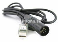 CRMX programmeringskabel för modeller utan nätverk. USB-XLR5M