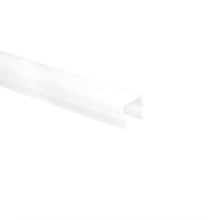 LED-tejp alu-profil Art 15mm opal täcklock