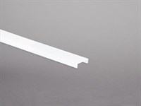 LED-tejp alu-profil Maxi U 28mm opal täcklock