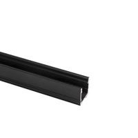 LED-tejp alu-profil svart Art High 19x20mm