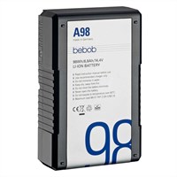 bebob Broadcast Li-Ion Trimix 14,4V/98Wh/6,8Ah AB Gold Mount batteri