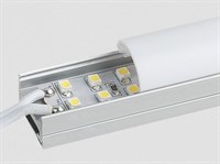 LED-tejp alu-profil 10 Surface inkl. 2st täcklock o gavlar