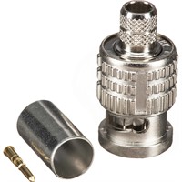 Canare BNC 3G/12G SDI crimp kontaktdon för Canare L4.5CHWS koax kabel