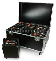 Flightcase för 6x ChainMaster 320Kg  D8 riggliftpaket