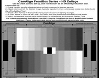 DSC FrontBox College testkarta: 11 stegs gråskala