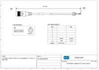 CyanView CY-CI0/RIO ström eller tally open-end kabel
