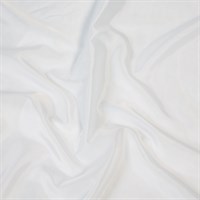DT Butterfly tyg Artificial Silk - White 20x20" (600x600cm)