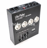Lite-Puter Dimmer DX-402 4-K med 4x Schuko uttag