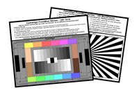 DSC FrontBox Plus testkarta: 12 färger, 4 hudtoner & gråskala