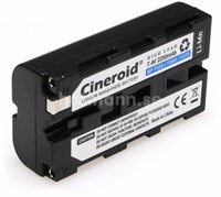 Cineroid 7,4V/16Wh/2200mA Lithium Manganese batteri, typ Sony F550 NPF
