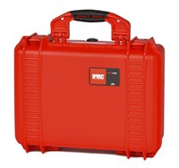 HPRC väska Innermått: 377x264x151mm med perforerad skumgummi - röd