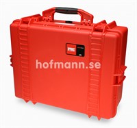 HPRC väska Innermått: 480x360x198mm med perforerad skumgummi - röd