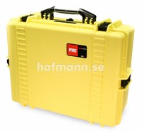 HPRC väska Innermått: 480x360x198mm med perforerad skumgummi - gul