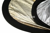 Avenger Reflektorskärm oval Silver/Gold 35x48" (90x120cm)