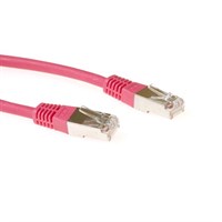 Kabel RJ45 Nätverk FTP cat5E 1m RÖD