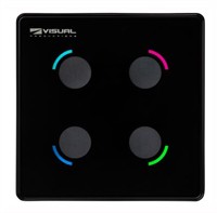 Visual NetPanel B4, IP panel med 4 touch knappar