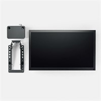 Autocue 22" extra monitor för utgående bild med fäste