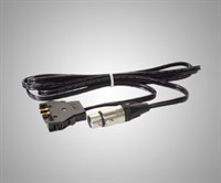 V-mount adapter kabel med XLR 4P hona.