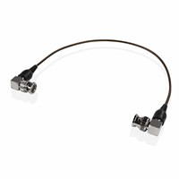 SHAPE tunn HD-SDI koax kabel 30cm med vinklade BNC kontakter