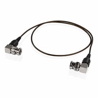 SHAPE tunn HD-SDI koax kabel 60cm med vinklade BNC kontakter