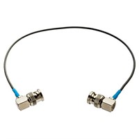 Timecode Systems tidskod/genlock kabel IN/OUT. 90° BNC till 90° BNC