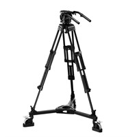 Vinten Versine 240 paket, 2-stegs aluminium EFP stativ & hjul-dolly