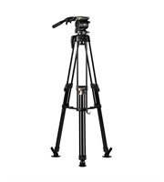 Libec HS-450MQ paket >10kg 2S QL aluminiumstativ, mittriangel & väska
