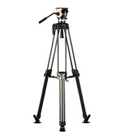Libec NX-200MQC paket >2,5kg 2S QL kolfiberstativ, mittriangel & väska