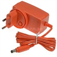 Decimator reservdel: AC/DC adapter 12V m 5,5 DC-propp bayonettlåsning