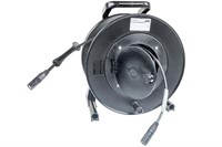 Kabelvinda 50m Cat7 PUR outdoor kabel & Neutrik etherCON don