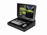 AVMATRIX 4ch SDI/HDMI video mixer med uppvikbar 10.1" monitor