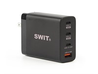 SWIT Snabb laddare 3 x USB-C + 1 x USB-A. 100W