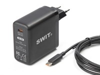 SWIT USB-C AC/DC nätdel & snabbladdare, 150W USB-C PD3.1