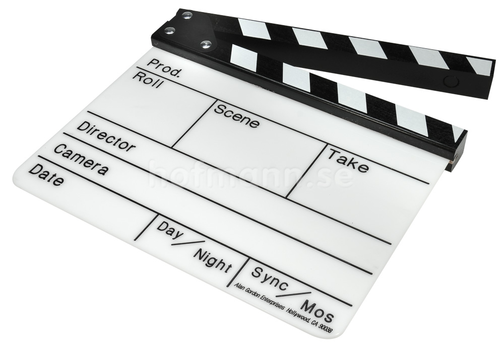 hollywood filmklappa